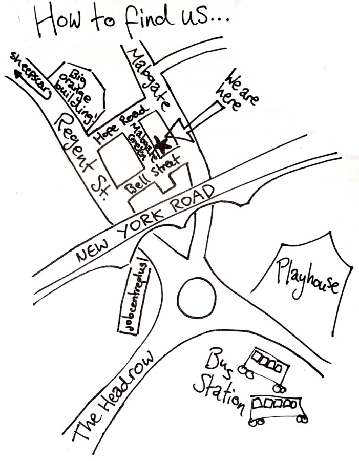 Map of our location in Mabgate