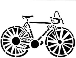 bike stencil